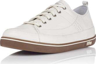 FitFlop Womens Supertone Lace-Up Sneaker In Great White