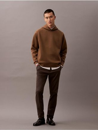 Calvin Klein Mens Tech Slim Stretch Woven Chino - Grey - 29W x 30L