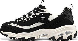 Skechers (WMNS) Skechers DLITES White Black 896189-BKW