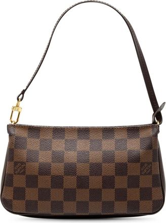 Louis Vuitton 2003 Damier Ebene Navona shoulder bag - Marrone