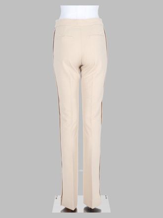 Sportmax Technical Double-Weave Wool Trousers - Ivory