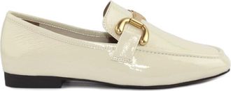 Bibi Lou Su&egrave;de Loafers - Dames - Loafers - Wit - 37 EU - Su&egrave;de - Schoenen