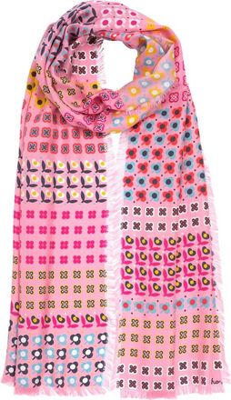 Echo Clover Silk Oblong in Beach Pink at Nordstrom