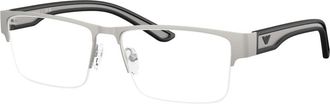 Emporio Armani 0Ea 1182 - unisex - Brillen - Grijs - 57 MM - Accessoires