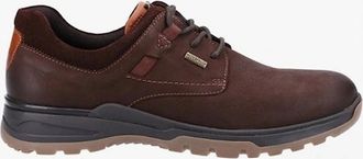 Hush Puppies Mens Hush Puppies PELE Mens Leather Shoes Brown Nubuck - Size: 11