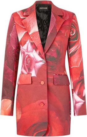 Roberto Cavalli Mujer, Chaquetas, Rojo, Talla: S