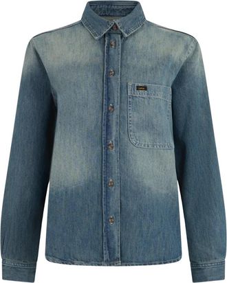Lois Blouses & Shirts - Dames - Spijkeroverhemden - Blauw - M - Overhemden