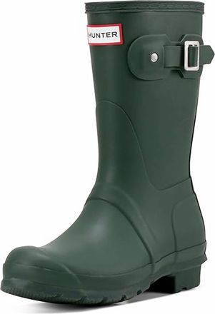 Hunter Bell Womens Original Short Rain Boots In Green