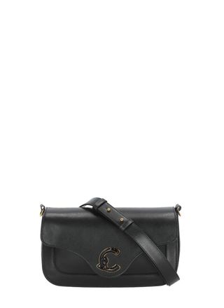 Coccinelle Sleek Medium Leather Handle Bag With Removable Shoulder Strap