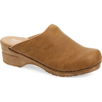 Sanita Ellis Clog in Cognac at Nordstrom, Size 11Us