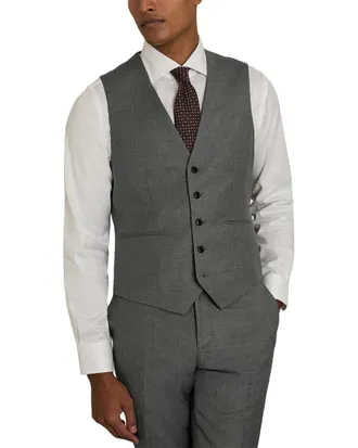 Reiss Aspire Weave Waistcoat