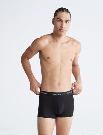Calvin Klein Mens Ultra-Soft Modern Trunk - Black - XL