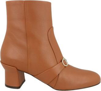 Ferragamo Orietta Leather Ankle Boots