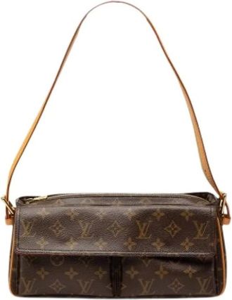 Louis Vuitton Pre-owned Shoulder Bags, female, Brown, Size: ONE SIZE Pre-owned Viva Cite MM