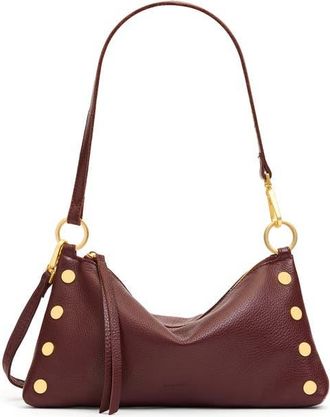 Hammitt Kyle Shoulder Bag in Cherrywood Pebble/brushed Gold at Nordstrom