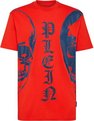 Philipp Plein T-shirt Round Neck SS with Crystals