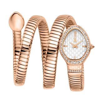 Just Cavalli Carezza Silver-tone Dial Ladies Watch JC1L372M0045