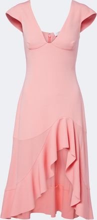 Stella McCartney Frill trim midi dress