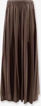 Max Mara Gonna lunga MXMLivrea plissettata in jersey - MAX MARA - gender_Woman