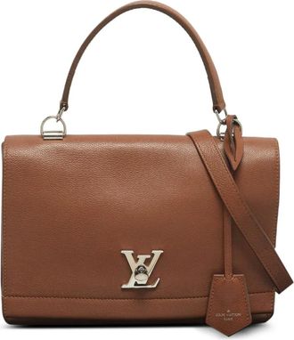 Louis Vuitton Borsa a mano Lockme - Marrone