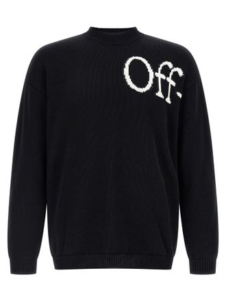 Off-white Cremewei&szlig;er Bookish Shared-Pullover