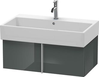 Duravit Mueble De Pared Duravit Vero Air 78,4 X 43,1 Cm, 1 Extra&iacute;ble, Para Vero Air 235080, Color (frente/cuerpo): Laca De Alto Brillo Dolomiti Grey - Va61270