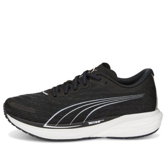 Puma Deviate Nitro 2 Wide Black White 377484-01