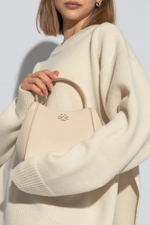 Tory Burch Mcgraw Small Shoulder Bag, Womens, Cream