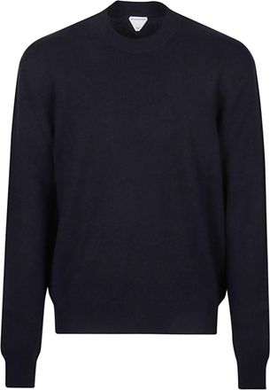 Bottega Veneta Navy Blue T-shirt with logo