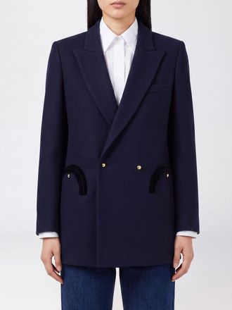 Blaz&eacute; Milano Blazer doppiopetto in pura lana con rever a lancia