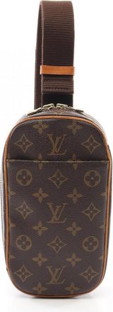 Louis Vuitton Brown Monogram Monogram Fanny Pack Sling Bag (Pre-Owned)