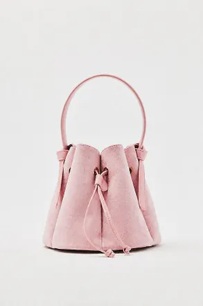 Melie Bianco Laguna Faux Suede Mini Bucket Bag