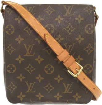 Louis Vuitton Pre-owned Cross Body Bags, female, Brown, Size: ONE SIZE Pre-owned Canvas louis-vuitton-bags