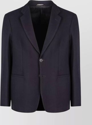 Giorgio Armani tailored jacket with notched lapel and back slit