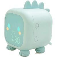 OEM Reloj Despertador Digital Con Forma De Dinosaurio Y Luz Nocturna Para Ni&ntilde;os - Regalo De Cumplea&ntilde;os - Alimentaci&oacute;n Usb - Crezuo