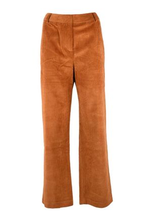 Tommy Hilfiger Relaxed Corduroy Trousers - Rust