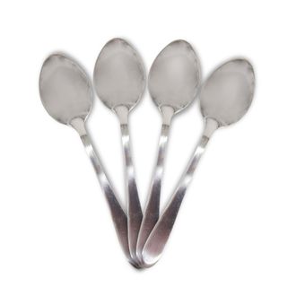 Lewis's Loose Cutlery Dessert Spoon - 4 Pack | TJ Hughes