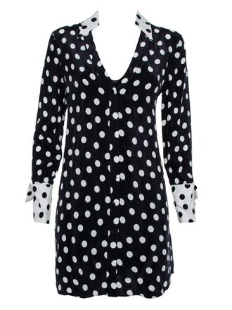 Alice & Olivia polka dot dress - Black