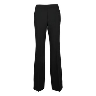 Ermanno Scervino Classico con banda in pizzo - - Trousers - Donna - Nero - M