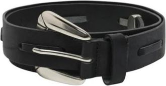 Won Hundred Asheville Riem - Heren - Riemen - Zwart - 95 CM - Leer - Accessoires