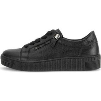 Gabor Vetersneaker - Dames - Schoenen - Zwart - Maat: 38 EU
