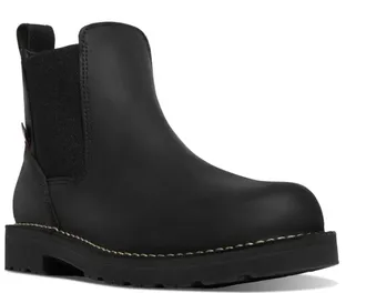 Danner Mens Bull Run 6 Chelsea Boot In Black