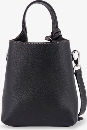 Tod's Womens Shoulder Bag Micro Leather Black