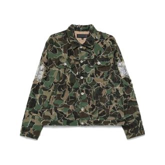 Who Decides War by Ev Bravado Olive Green Military Style Jacket