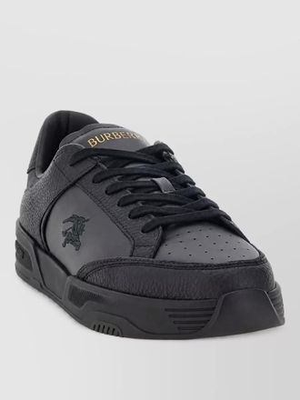 Burberry leather low-top sneakers