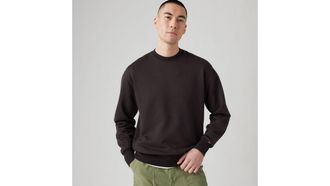 Levi's Authentic Crewneck Sweatshirt - Mens - 2XL - Black