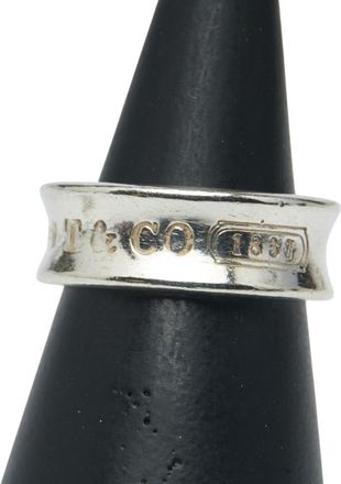 Tiffany & Co. Silver Silver 925 Band Ring (Pre-Owned)