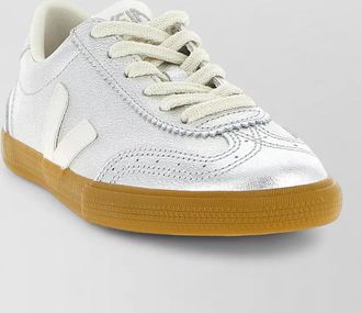 Veja leather volley low-top sneakers