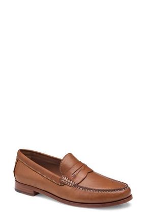 Johnston & Murphy Baldwin Penny Loafer in Cognac Sheepskin at Nordstrom, Size 11.5