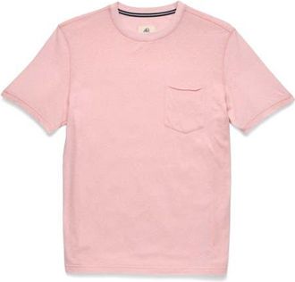 Surfside Supply Co. Nick Slub Pocket Tee in Pink Dolphin at Nordstrom, Size Xx-Large